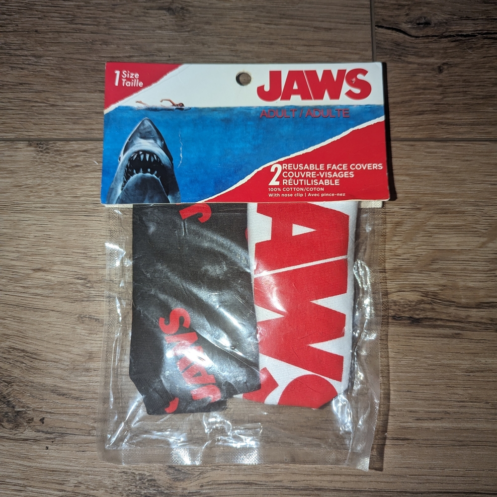 Jaws Reusable Face Masks Covers Universal Studios
